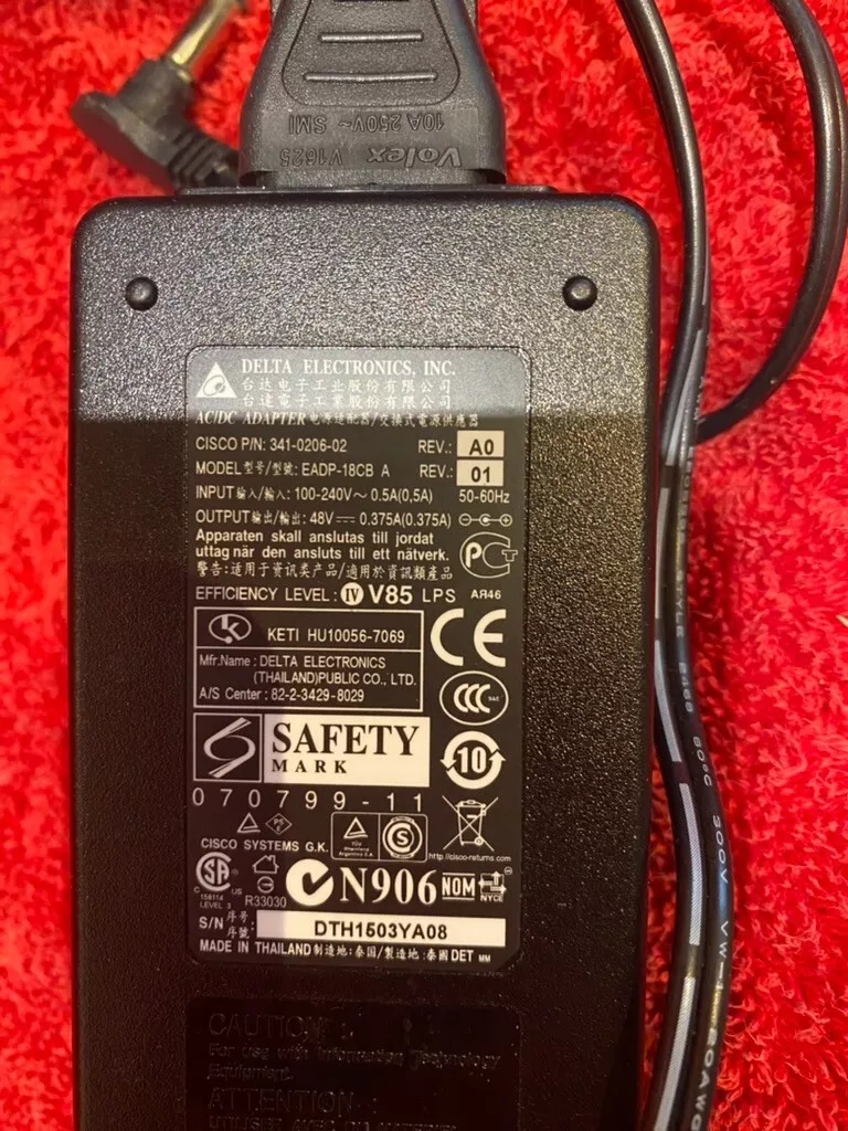 *Brand NEW*Genuine Original Delta 5.0V 1.2A AC Adapter 341-0206-02 EADP-18CB A Power Supply